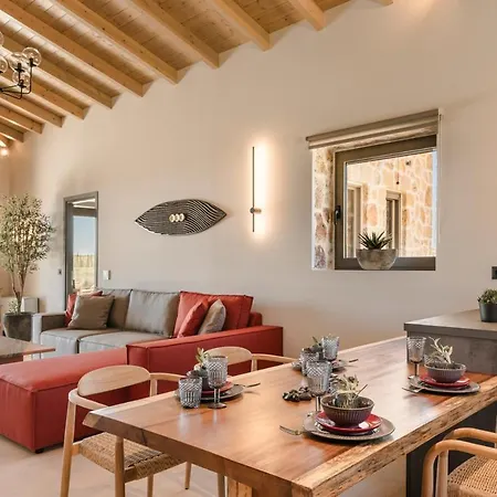 Villa Golden Stone Made In Karavados Village! *