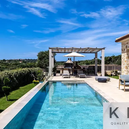 Golden Stone Made In Karavados Village! Villa *