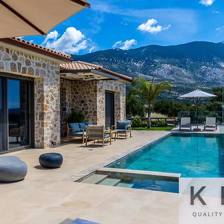 Golden Stone Made In Karavados Village! Villa Argostoli (Kefalonia)