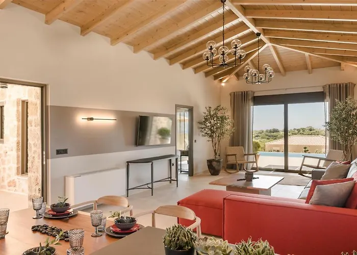 Villa Golden Stone Made In Karavados Village! *