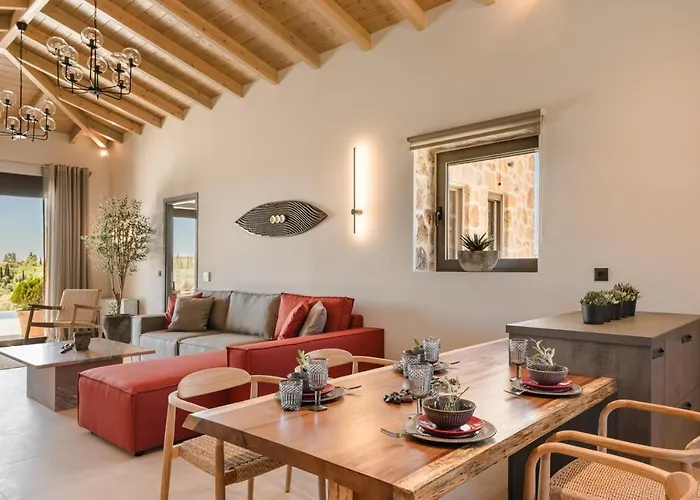 Villa Golden Stone Made In Karavados Village! *