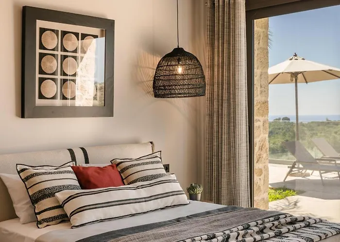 Golden Stone Made In Karavados Village! Villa *