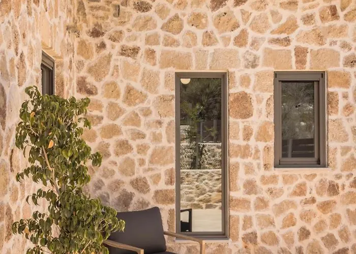 Villa Golden Stone Made In Karavados Village! *